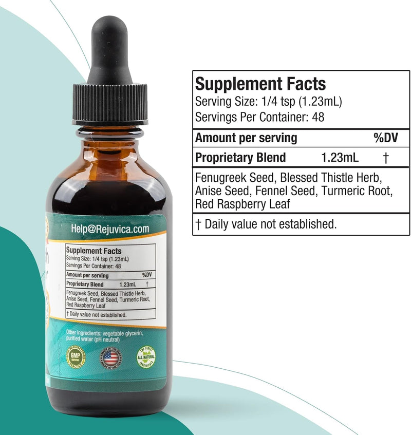 rejuvica-health-natalnourish---advanced-lactation-support-supplement---liquid-delivery-for-better-absorption---fenugreek-blessed-thistle-anise-fennel-more-9
