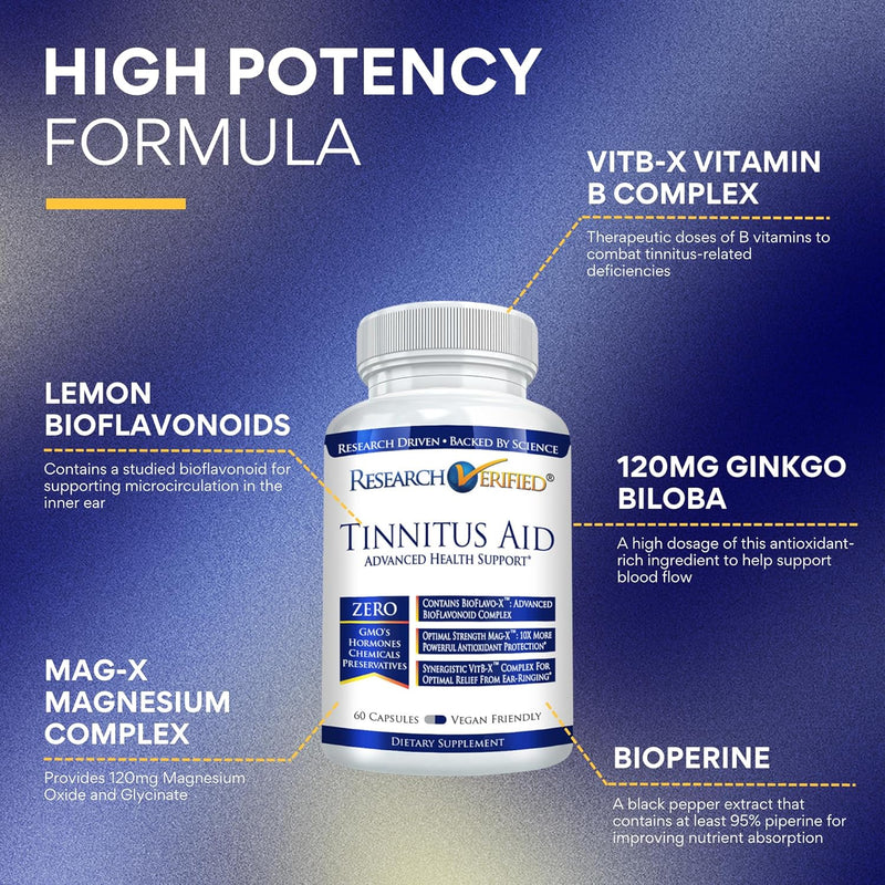 research-verified-tinnitus-aid---lessen-internal-ringing---ginkgo-biloba-vitamin-c-full-spectrum-b-complex-blend-magnesium---3-month-supply---vegan---made-in-the-usa-2