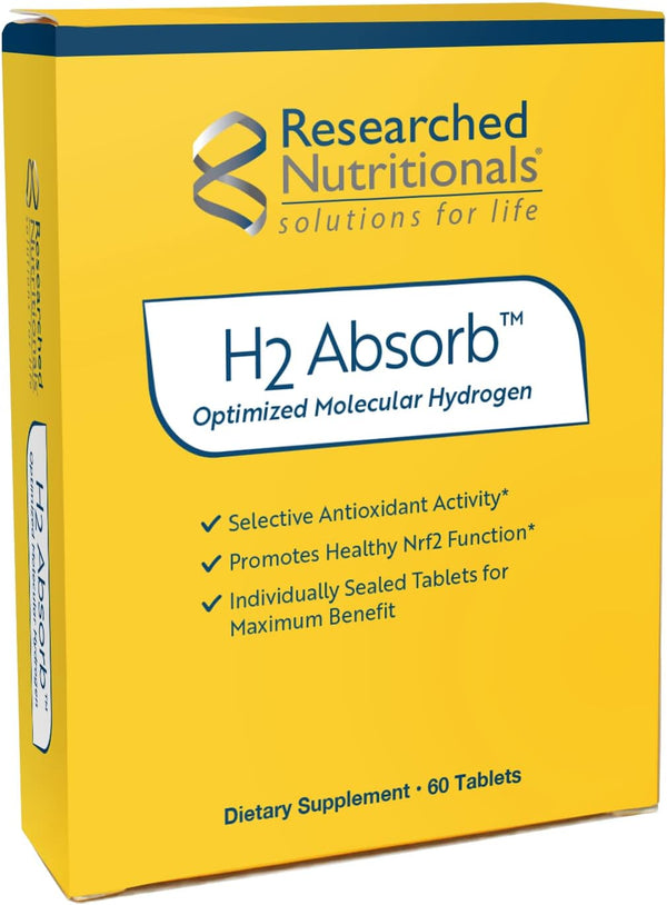 researched-nutritionals-h2-absorb-molecular-hydrogen-tablets---instant-hydrogenated-water-antioxidant-supplement---rejuvenating-drink-to-promote-energy-healthy-aging-60-tablets-1