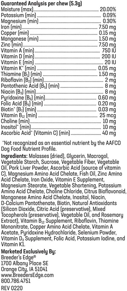 revival-animal-health-breeders-edge-breed-to-wean-prepostnatal-vitamin-for-medlg-dog--100-ct-2