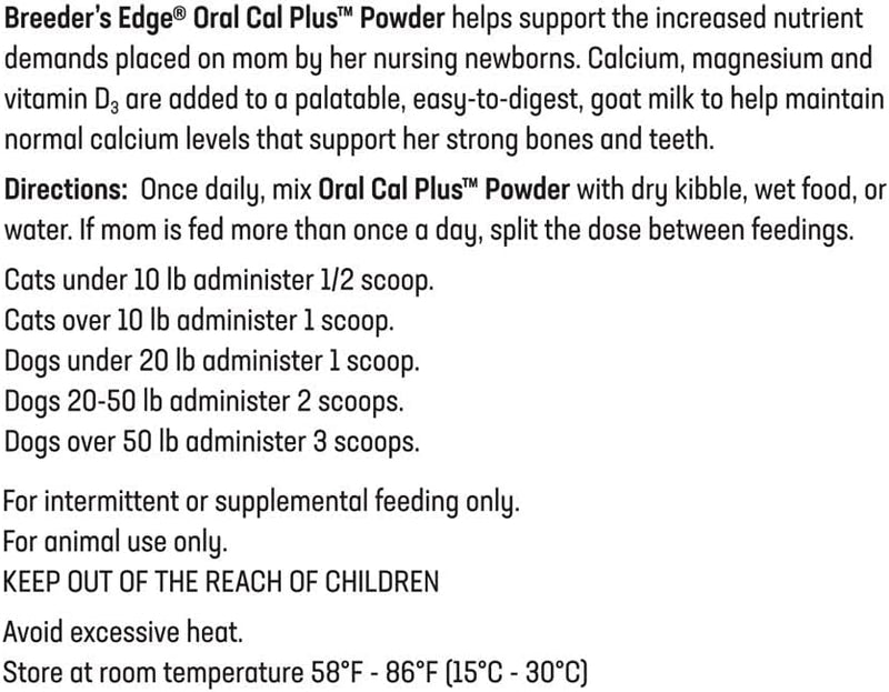 revival-animal-health-breeders-edge-oral-cal-plus-powder--calcium-supplement-for-dogs-cats--300gm-3