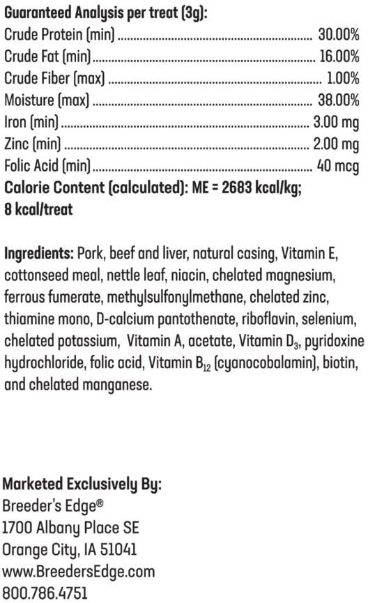 revival-animal-health-breeders-edge-oxy-mate---prenatal-supplement-for-dogs-cats---30ct-meat-treats-2