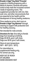 revival-animal-health-breeders-edge-oxy-mate-2-pack-120-total-chews-prenatal-soft-chews-for-medium-large-dogs-cats-pregnancy-vitamins-for-dogs-cats-2-60-count-bottles-2
