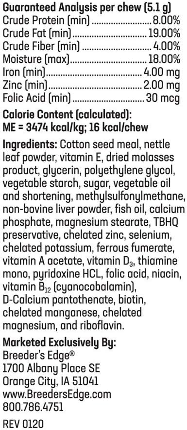 revival-animal-health-breeders-edge-oxy-mate-2-pack-120-total-chews-prenatal-soft-chews-for-medium-large-dogs-cats-pregnancy-vitamins-for-dogs-cats-2-60-count-bottles-3