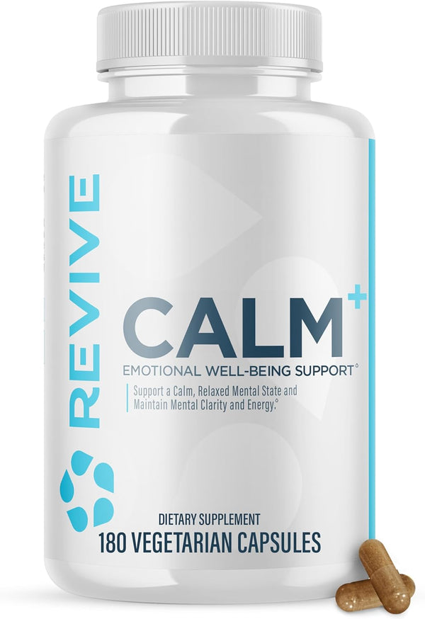revive-md-calm-emotional-well-being-support-supplement---stress-management-for-men-women---mood-enhancement-supplement-promotes-relaxation-with-l-theanine-gaba-5-htp---180-capsules-1