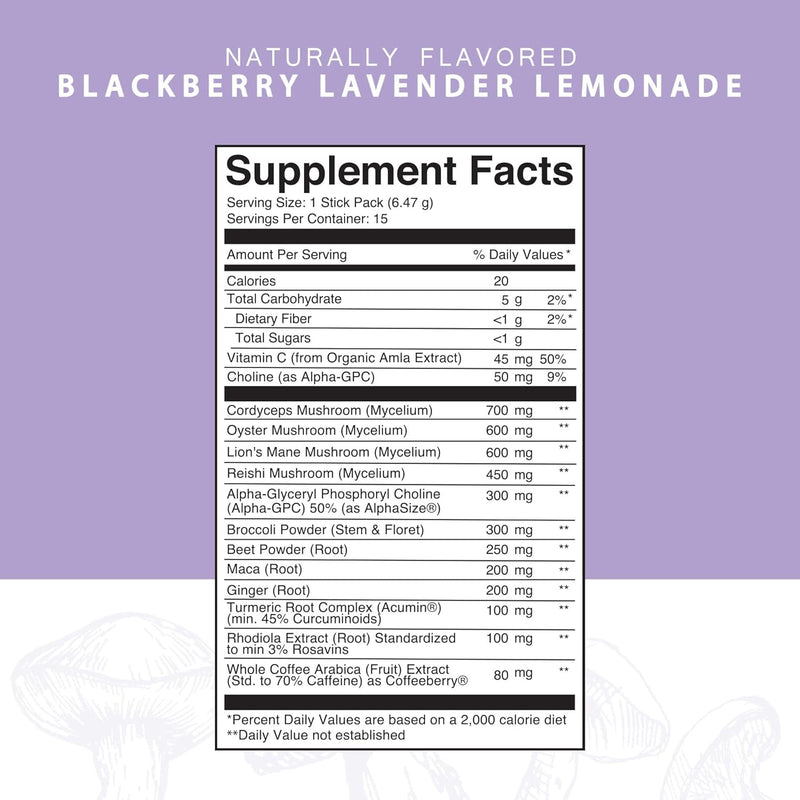 roots-focus-nootropic-brain-supplement-blackberry-lavender-lemonade-blend-of-lions-mane-cordyceps-reishi-functional-mushrooms-with-extended-release-caffeine-15-servings-1
