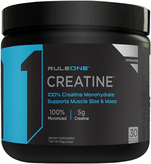 rule-1-creatine-powder-pure-micronized-creatine-monohydrate-for-high-intensity-exercise-and-lean-body-mass-support-flavored-and-unflavored-30-servings-unflavored-3