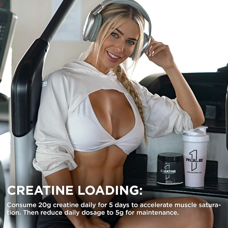 rule-1-creatine-powder-pure-micronized-creatine-monohydrate-for-high-intensity-exercise-and-lean-body-mass-support-flavored-and-unflavored-30-servings-unflavored-5