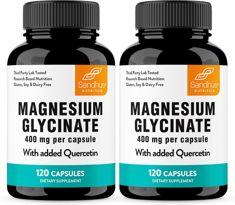 sandhus-magnesium-glycinate-400mg-capsules-with-quercetin-quality-sleep-relaxation-muscle-bone-health-immune-support-120-count-pack-of-2-easy-to-swallow-for-women-and-men-1