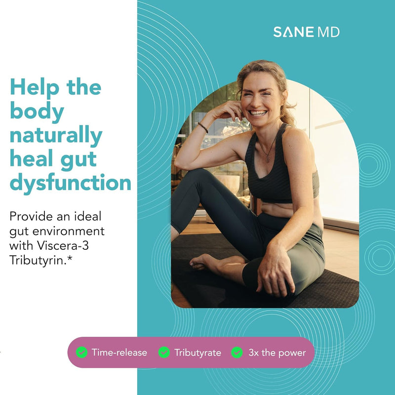 sane-md---viscera-3-postbiotics-with-tributyrin---sodium-butyrate-supplement-for-gas-and-bloating-relief---gut-health---ibs-leaky-gut-butyric-acid-supplement---nsf-certified---30-capsules-5