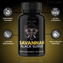 savannah-black-surge-pills-for-men-powerful-all-natural-formula-to-improve-performance-capsules-to-promote-stamina-and-energy-300-capsules-2