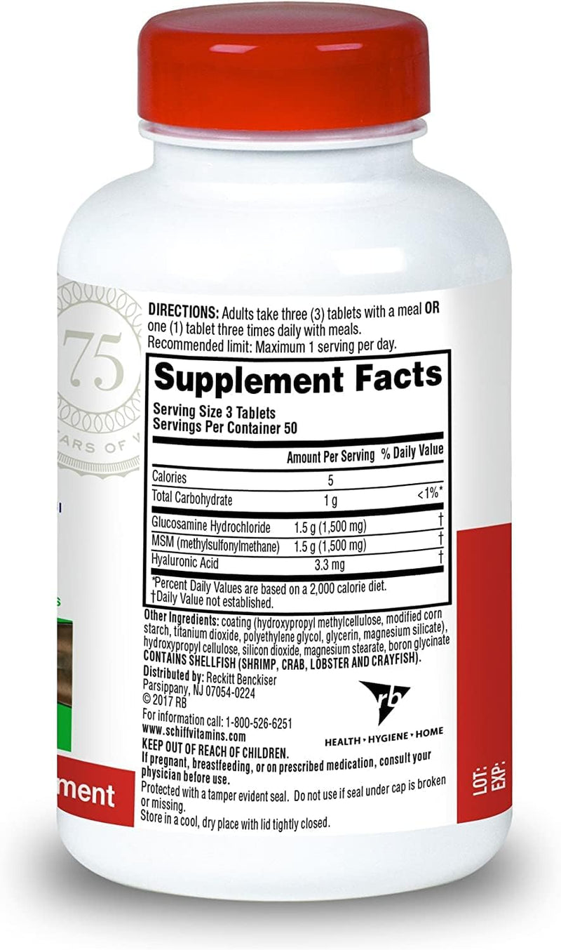 schiff-glucosamine-1500mg-plus-msm-and-hyaluronic-acid-150-tablets---joint-supplement-pack-of-2-2