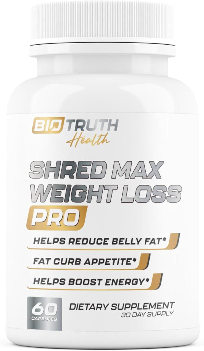 shred-max-pro-weight-loss-pills-for-women-fat-burner-for-men-supports-glp-1-pathway-function---appetite-suppressant-carb-blocker-3rd-party-tested-supplement---60-pills-for-adults-1