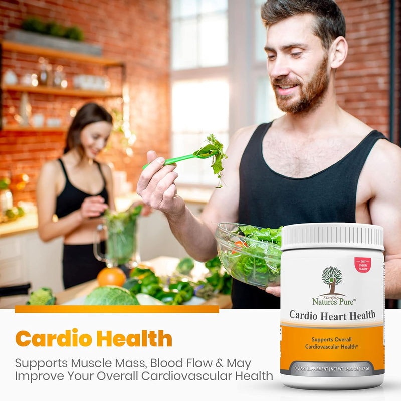 simply-natures-pure---cardio-heart-health-nitric-oxide-booster-support-supplement-powder-with-l-arginine-5000-mg-l-citrulline-1000-mg-and-hawthorne-berry-1682-ounces---tart-cherry-flavor-3