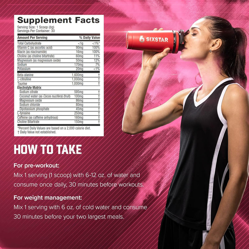 six-star-pre-workout-explosion-watermelon-30-servings---preworkout-energy-powder-supplement-for-men-women---pre-workout-drink-mix-with-creatine-beta-alanine---sports-nutrition-products-5