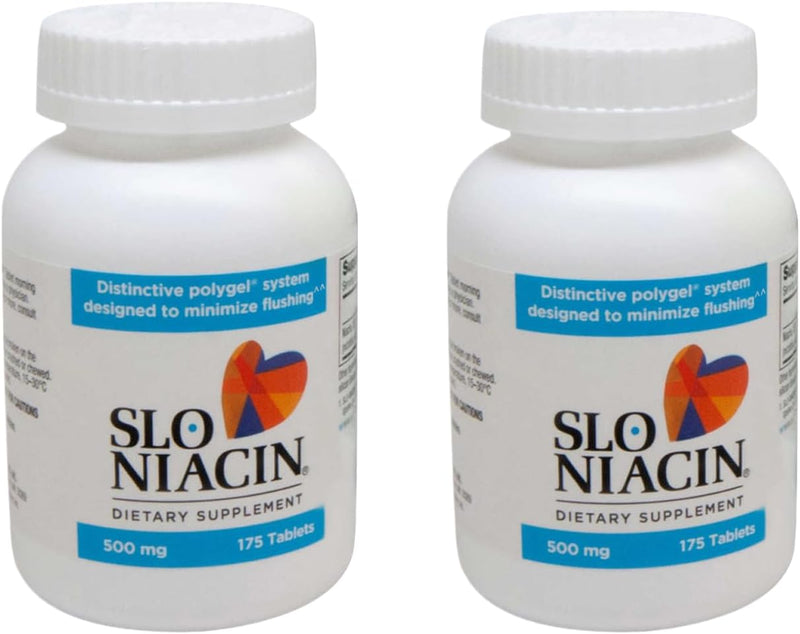 slo-niacin-vitamin-500-mg-175-tablets-two-packs-slow-release-niacin-for-heart-health-energy-350-tables-total-for-350-day-supply-bundle-with-long-glacier-pill-oragnizer-1