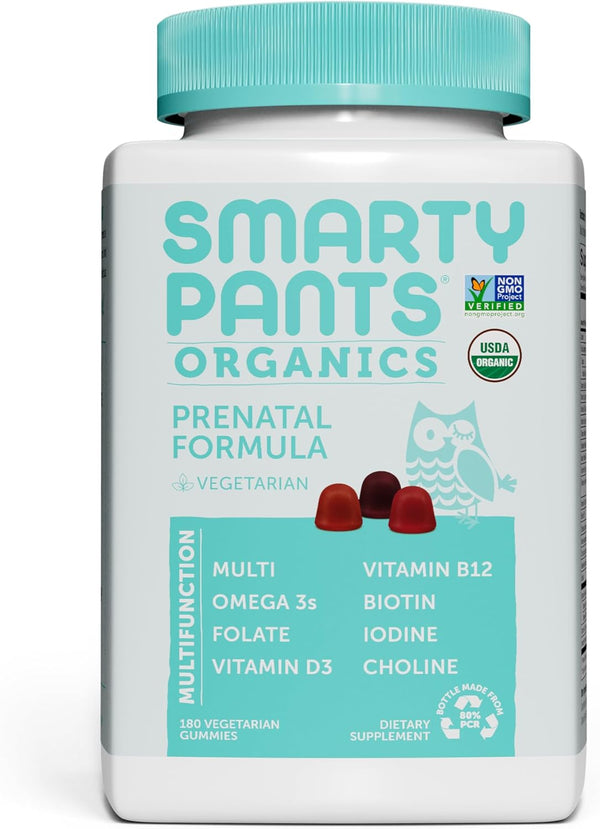 smartypants-organic-prenatal-vitamins-for-women-multivitamin-gummies-biotin-methylfolate-omega-3-ala-vitamin-d3-c-vitamin-b12-b6-a-k2-zinc-choline-vegetarian-180-count-45-day-supply-1