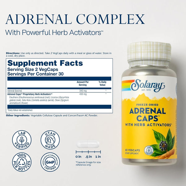 solaray-adrenal-caps-freeze-dried---wellness-support-adrenal-cocktail-with-herb-activators-eleuthero-gotu-kola-licorice-and-clove---lab-verified-60-day-guarantee---30-servings-60-vegcaps-1