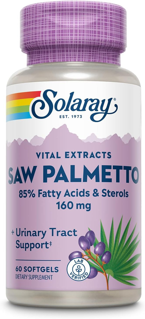 solaray-saw-palmetto-extract---prostate-health-and-urinary-tract-support---136-mg-fatty-acids-and-sterols---lab-verified-60-day-money-back-guarantee-60-servings-60-softgels-1