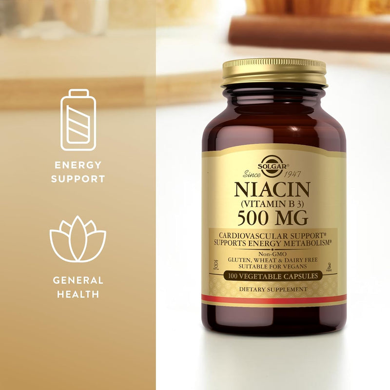 solgar-niacin-vitamin-b3-500-mg---100-vegetable-capsules---supports-energy-metabolism---non-gmo-vegan-gluten-free-dairy-free-kosher---100-servings-3