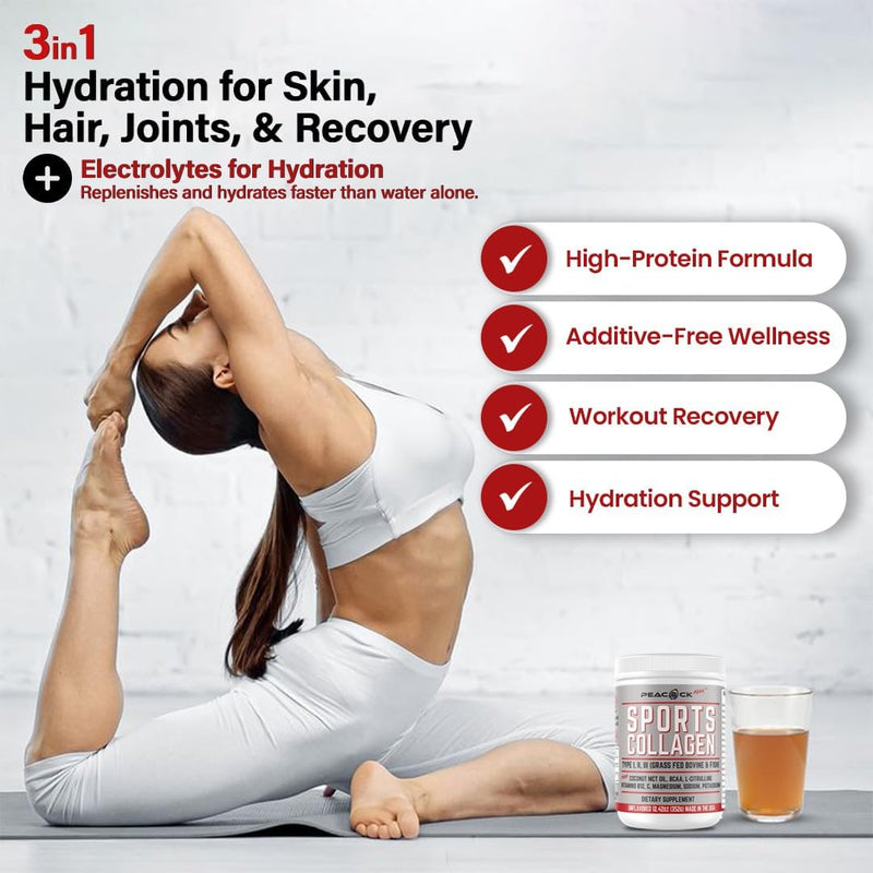 sports-collagen-powder-1242-oz---grass-fed-bovine-wild-fish-hydrolyzed-type-i-ii-iii-multi-collagen-peptides-unflavored-protein-powder-with-bcaa-magnesium-electrolytes-3