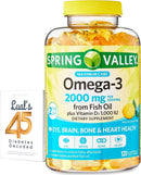 spring-valley-omega-3-from-fish-oil-2000-mg-for-eye-brain-bone-heart-health-dietary-supplement-softgels-120-count-bundle-with-lualls-45-diabetes-decoded-1
