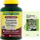 spring-valley-ultra-strength-turmeric-curcumin-dietary-supplement-turmeric-curcumin-1500-mg-90-capsules-exclusive-vitamax-vitamin-guide-2-items-1