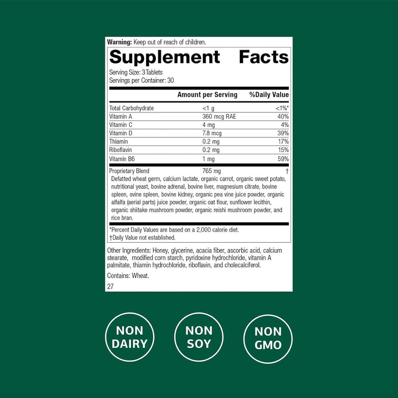 standard-process-catalyn---whole-food-based-foundational-support-for-general-wellbeing-with-vitamins-d-c-a-b6-thiamine-riboflavin-magnesium-citrate-more---90-tablets-2