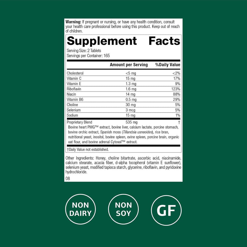 standard-process-inc-cardio-plus-gf-gluten-free---supports-heart-health-blood-flow-from-vitamins-c-e-b6-riboflavin-niacin-choline-selenium---330-tablets-2