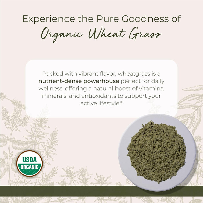 starwest-botanicals-organic-wheat-grass-powder---natural-superfood-for-tea-juice-water-pure-wheatgrass-source-of-nutrients-certified-kosher-non-gmo---bulk-1-lb-bag-2