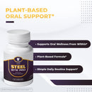 steel-bite-pro-oral-wellness-supplement-23-plant-based-ingredients-with-zinc-turmeric-non-gmo-made-in-usa-60-capsules-1-month-supply-2