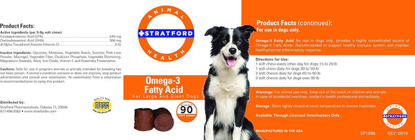 stratford-pharmaceuticals-ez-chew-omega-3-fatty-acid-soft-chew-max-strength---dog-omega-3-supplement---soft-chew-treats-with-fish-oil-for-dogs---large-and-giant-dogs---90-soft-chews-1