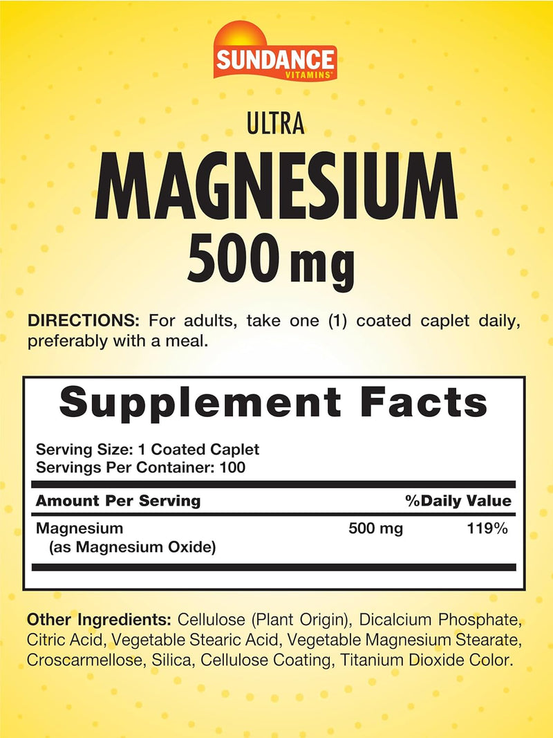 sundance-magnesium-supplement-500mg-oxide-100-coated-caplets-vegetarian-non-gmo-and-gluten-free-2