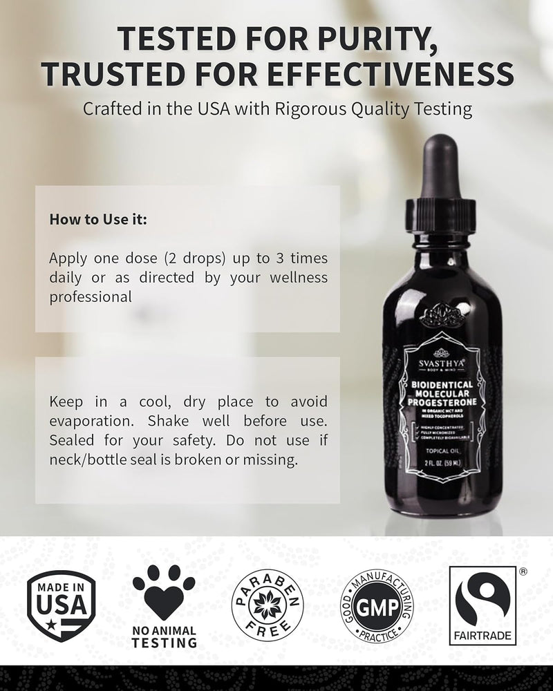 svasthya-body-mind-molecular-progesterone-liquid---hormonal-balancing-oil-menopause-relief-all-natural-derived-from-mexican-yam---55-progesterone-for-women-vitamin-e-oil---2-fl-oz-6