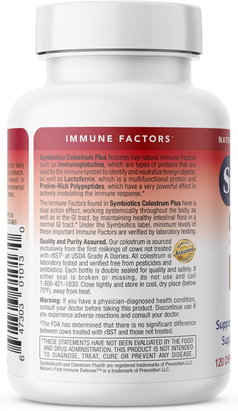symbiotics-colostrum-120ct-chewables-plus---immunity-support-for-adult-kids---lactoferrin-supplement-colostrum-protein---supports-digestion-gut---25-lgg-antibodies-gluten-free---wild-cherry-6