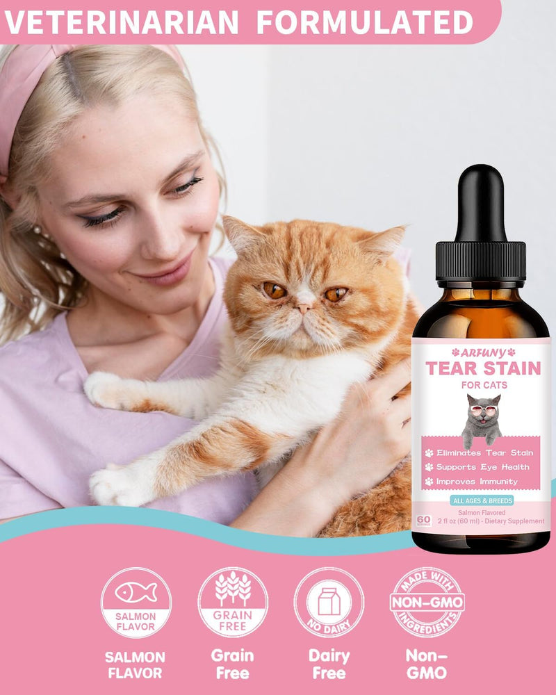 tear-stain-supplement-for-cat---prevent-and-eliminate-cats-tear-stains---eye-health-immune-system-support---with-cranberry-marshmallow-vitamins---salmon-flavor-60ml-10