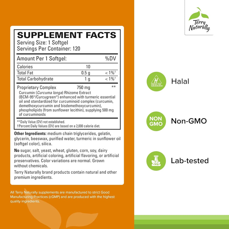 terry-naturally-curamed-750mg---antioxidant-supplement-for-brain-heart-health-support---dietary-supplement-with-high-potency-curcumin-complex---kidney-liver-immune-health-support---120-softgels-2