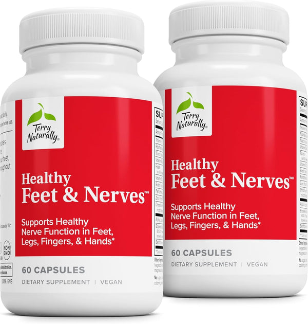 terry-naturally-healthy-feet-nerves---herbal-supplement-with-bioactive-vitamin-b12---circulation-nerve-health-support-supplement---vegan-capsules-with-boswellia-serrata---60-capsules-pack-of-2-1