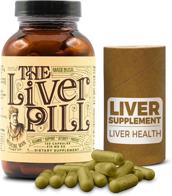 the-liver-pill-120-capsules---herbal-liver-cleanse-detox-repair-pills-with-burdock-root-milk-thistle-rosemary-and-flax-seed---non-gmo-organic-and-natural-liver-detox-pills-for-men-and-women-1