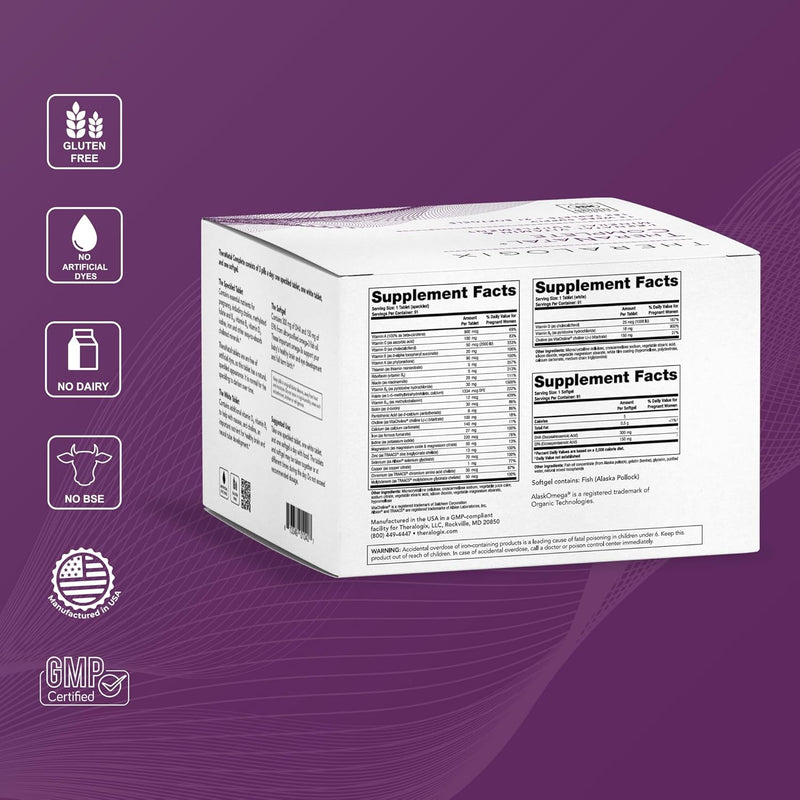 theralogix-theranatal-complete-prenatal-vitamin-supplement---91-day-supply---with-dha-vitamin-d3-folate-iodine-choline-iron-vitamin-b6-more---nsf-certified---182-tablets-91-softgels-6