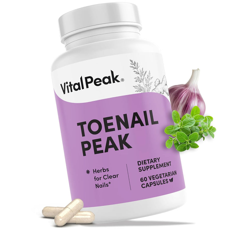 toenail-peak---healthy-nail-support-supplement---promotes-gut-health-immune-function---with-olive-leaf-extract-sweet-wormwood-oregano-garlic-more---vegan-gluten-free---60-capsules-1