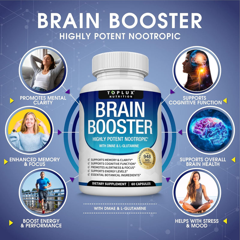 toplux-brain-supplement-nootropic-brain-pills-vitamin-with-dmae-bacopa-monnieri-l-gutamine-for-men-women-60-capsules-nutrition-2