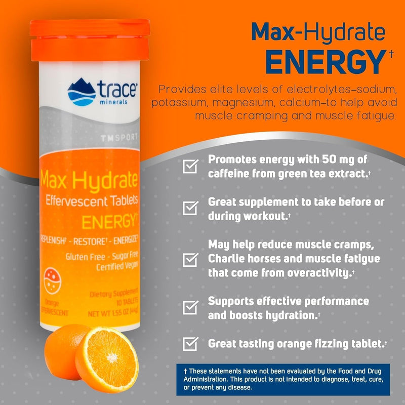 trace-minerals-max-hydrate-endurance---daily-energy-support-supplement---electrolyte-supplement-to-aid-against-muscle-cramps---supplement-to-support-hydration---orange-10-tabs-80-servings-2