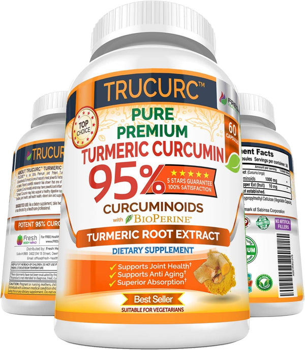 trucurc-turmeric-curcumin-with-black-pepper-supplement-with-95-pure-curcumin---potent-joint-support-supplement---max-absorption-for-natural-joint-health-support---60-turmeric-capsules-1