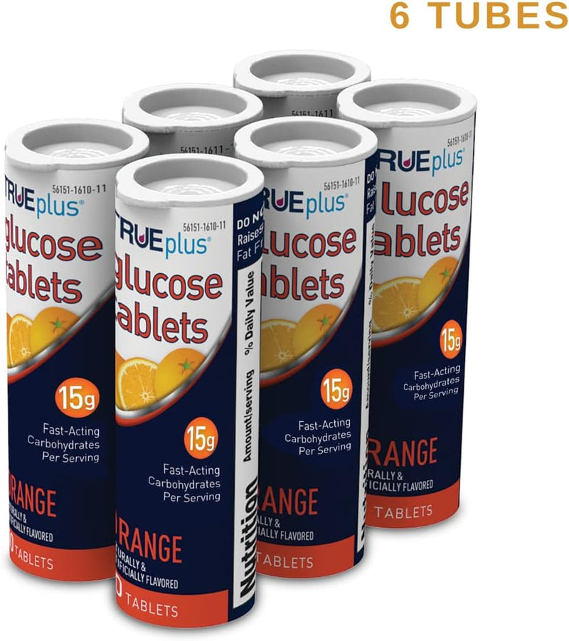 trueplus-glucose-tablets-orange-flavor---6x-10ct-tubes-2