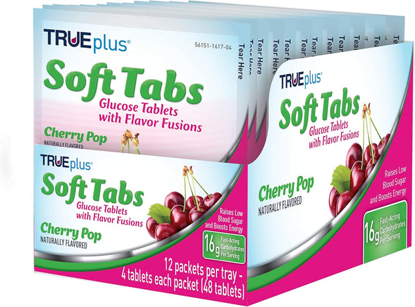 trueplus-soft-tabs-glucose-tablets-12-packs-48-tabs-cherry-pop-1