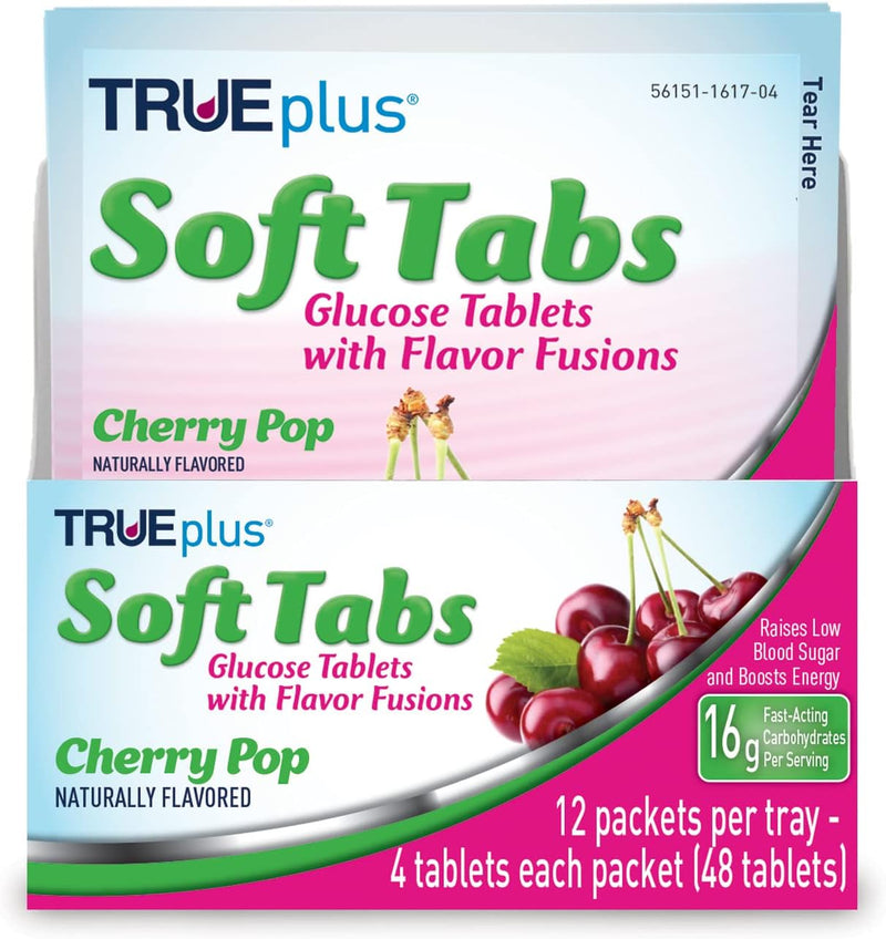 trueplus-soft-tabs-glucose-tablets-12-packs-48-tabs-cherry-pop-2