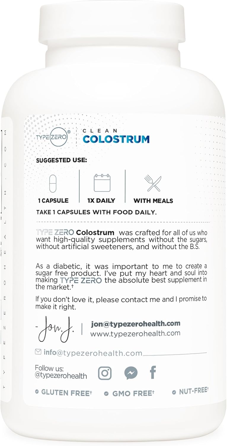 type-zero-colostrum-supplement-500mg-180-capsules---bovine-sourced-non-gmo-gluten-free-3