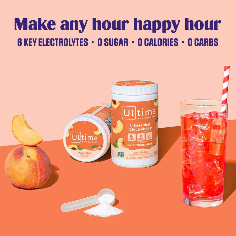 ultima-replenisher-mocktini-electrolyte-powder-drink-mix-sugar-free-peach-bellini-90-servings-hydration-powder-with-6-key-electrolytes-and-trace-minerals-keto-friendly-non-gmo-3