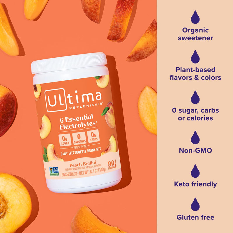 ultima-replenisher-mocktini-electrolyte-powder-drink-mix-sugar-free-peach-bellini-90-servings-hydration-powder-with-6-key-electrolytes-and-trace-minerals-keto-friendly-non-gmo-5